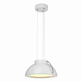 Elstead Europa 1 Light Medium LED Ceiling Pendant Light soft glow ceiling light
