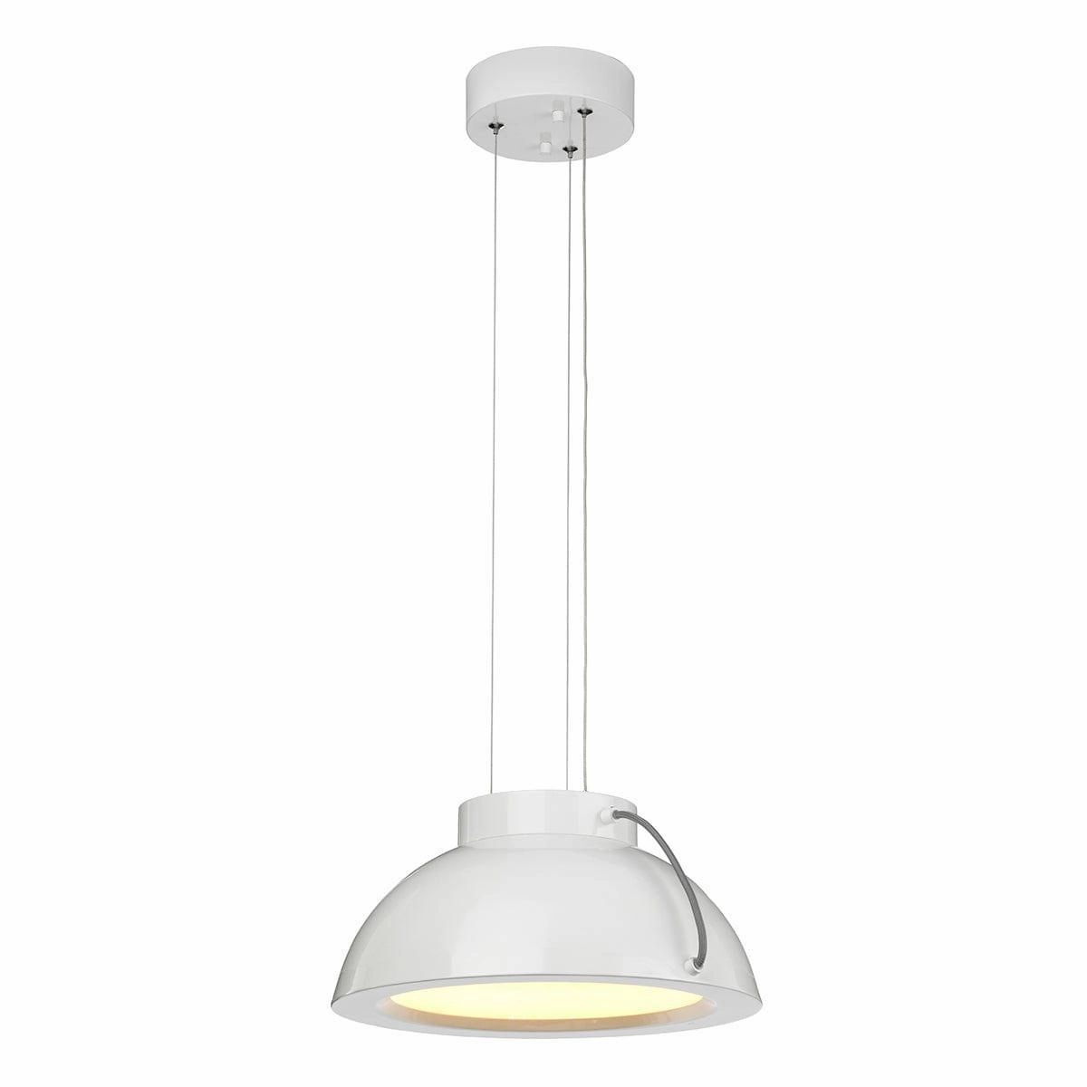 Elstead Europa 1 Light Medium LED Ceiling Pendant Light soft glow ceiling light