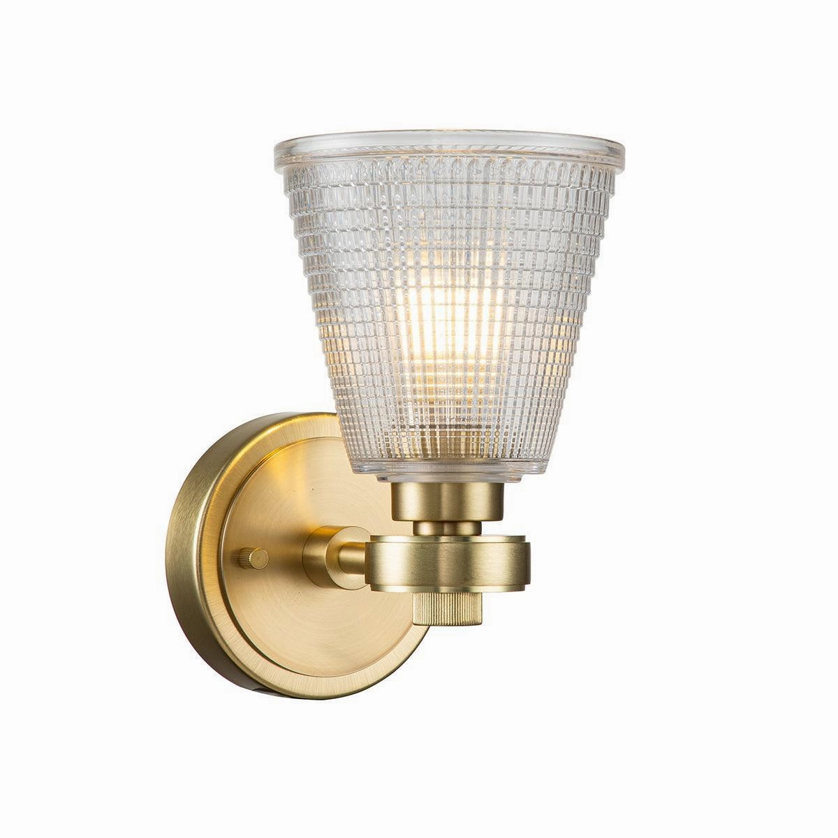 Elstead Gunnislake 1 Light Chrome Bathroom Wall Light