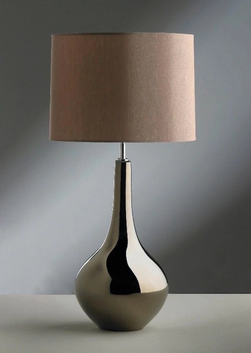 Elstead Job Bronze Metallic Table Lamp energy-saving LED light