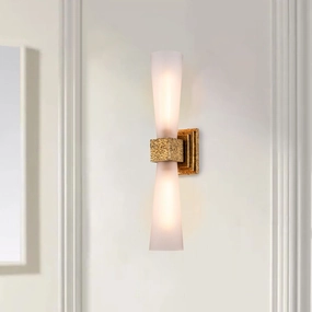 Elstead Kristy Gold Double Wall Light vintage desk lamp