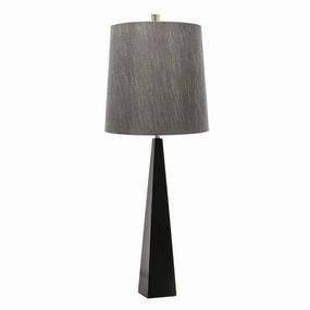 Elstead Lighting Ascent Black Table Lamp energy-saving LED light