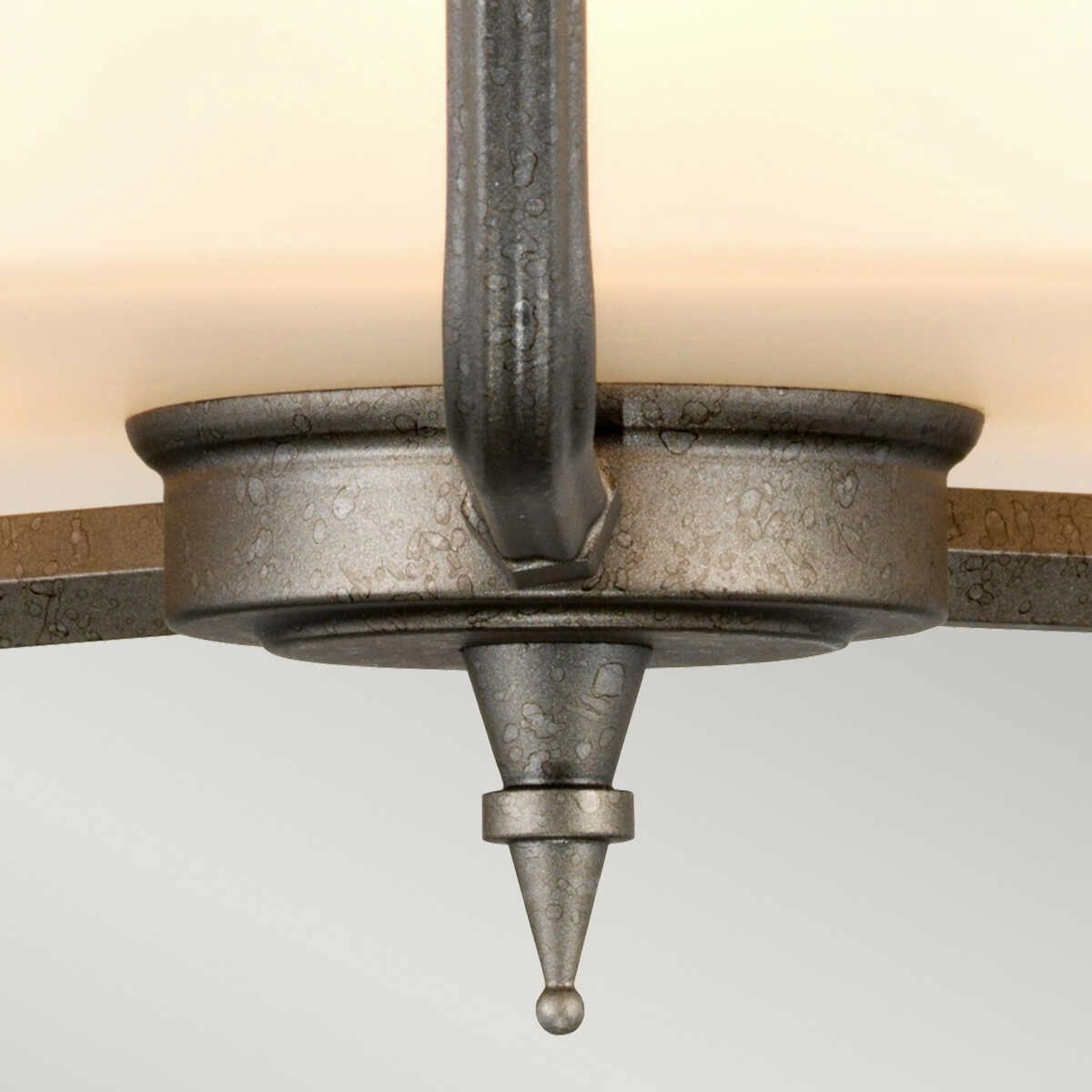 Elstead Lighting Crown 3 Light Semi-Flush Pendant