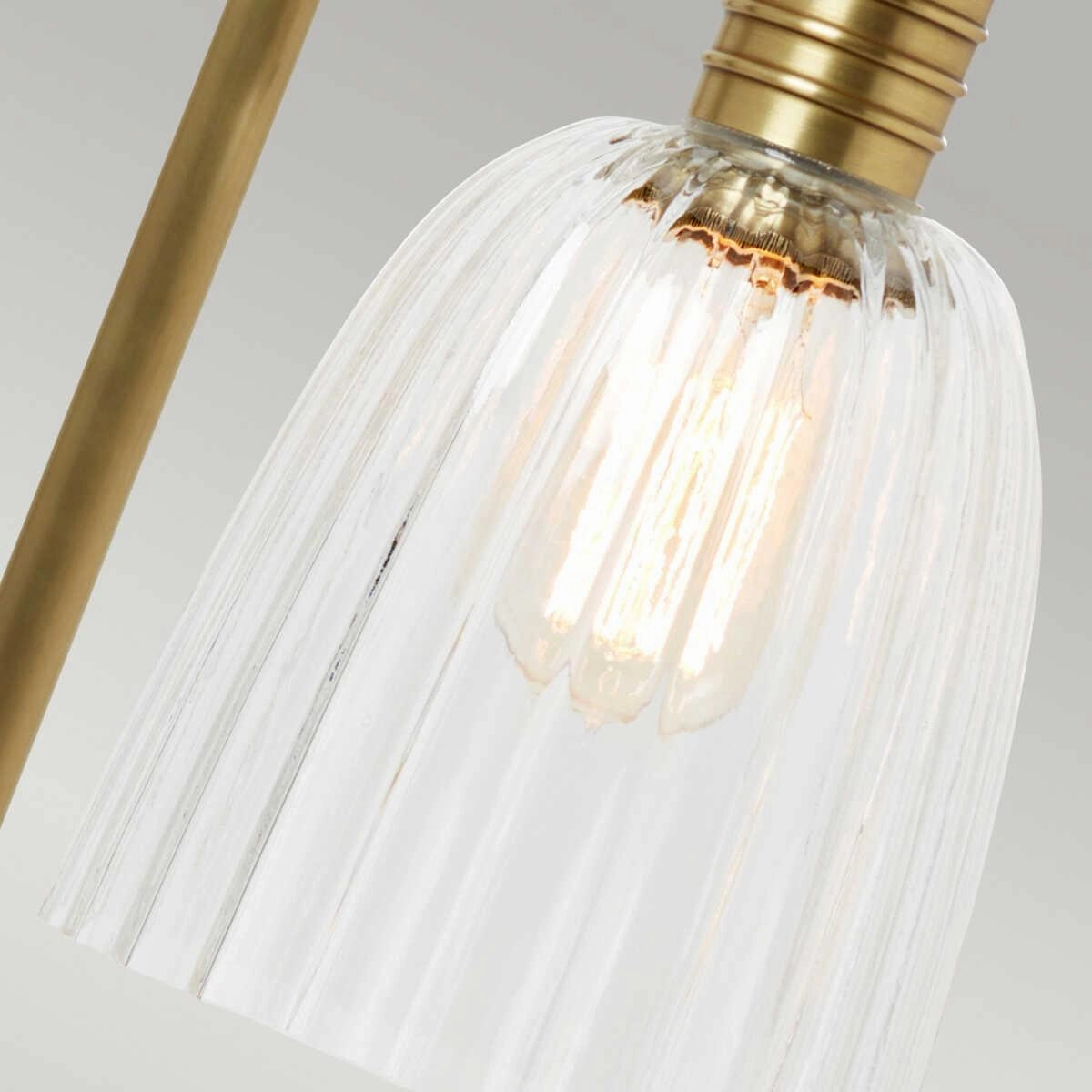 Elstead Lighting Douille 1 Light Brass Table Lamp