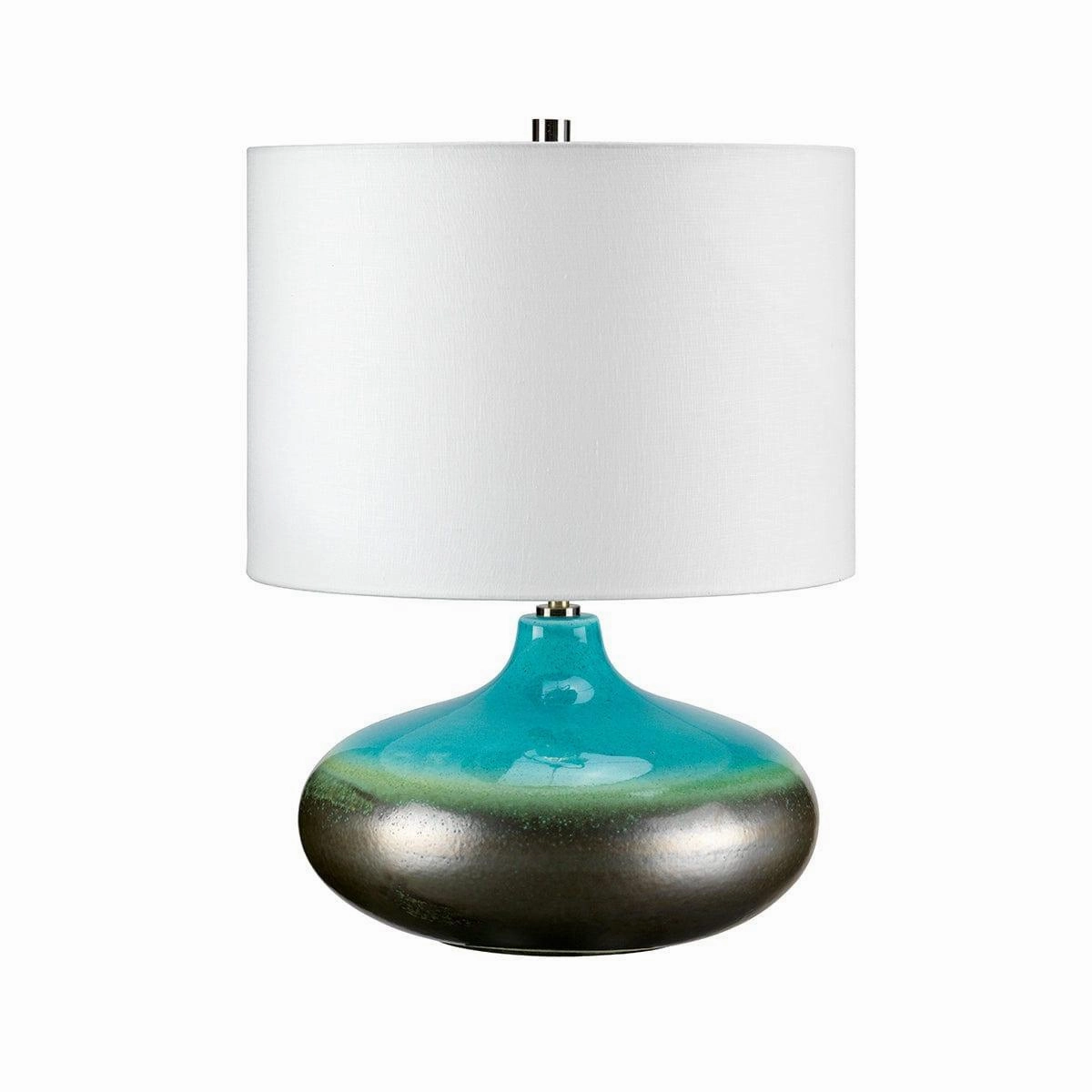 Elstead Lighting Laguna Small Ceramic Table Lamp energy-saving LED light