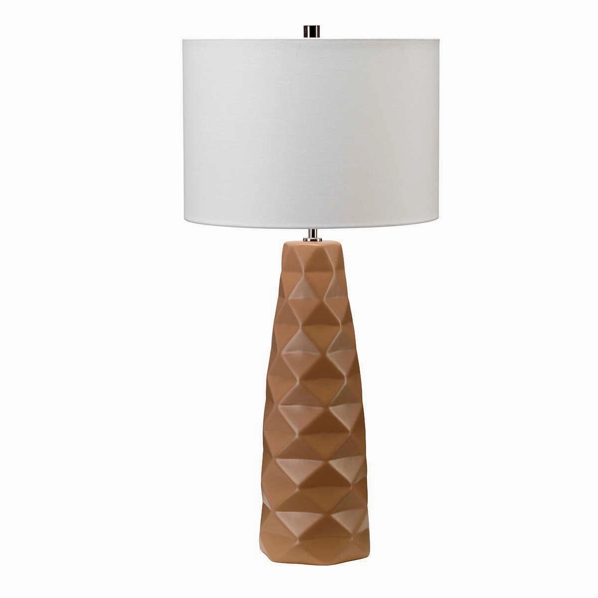 Elstead Lighting Vauxhall Caramel Ceramic Table Lamp
