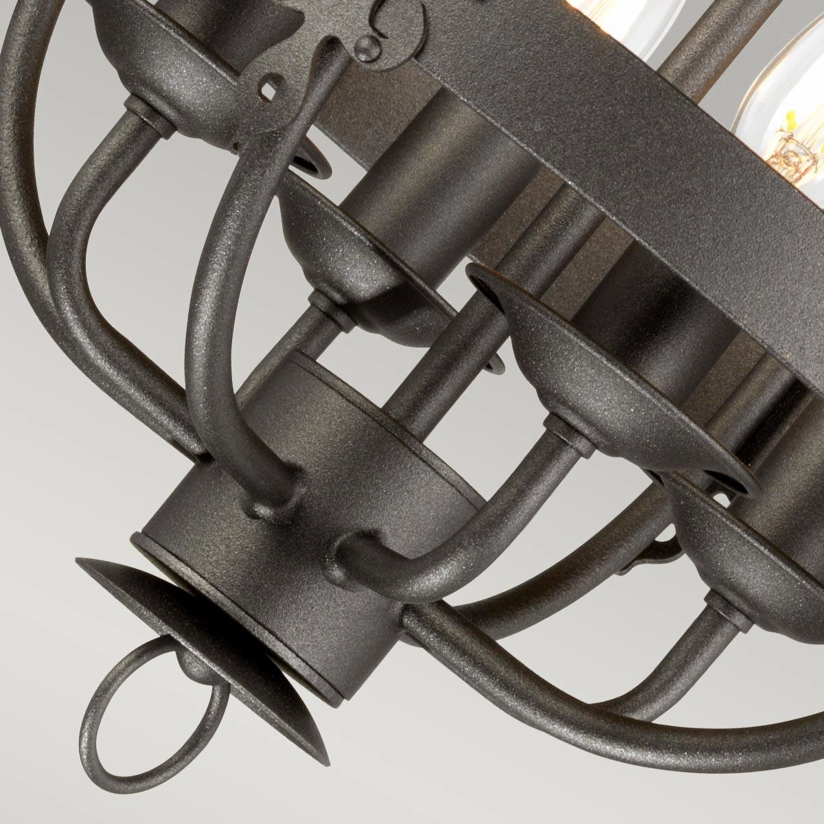 Elstead Lighting Windsor 4 Light Pendant - Graphite