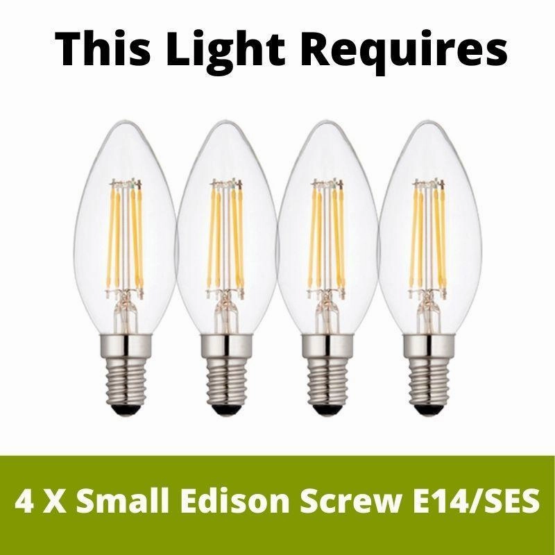 Elstead Lighting Windsor 4 Light Pendant - Graphite