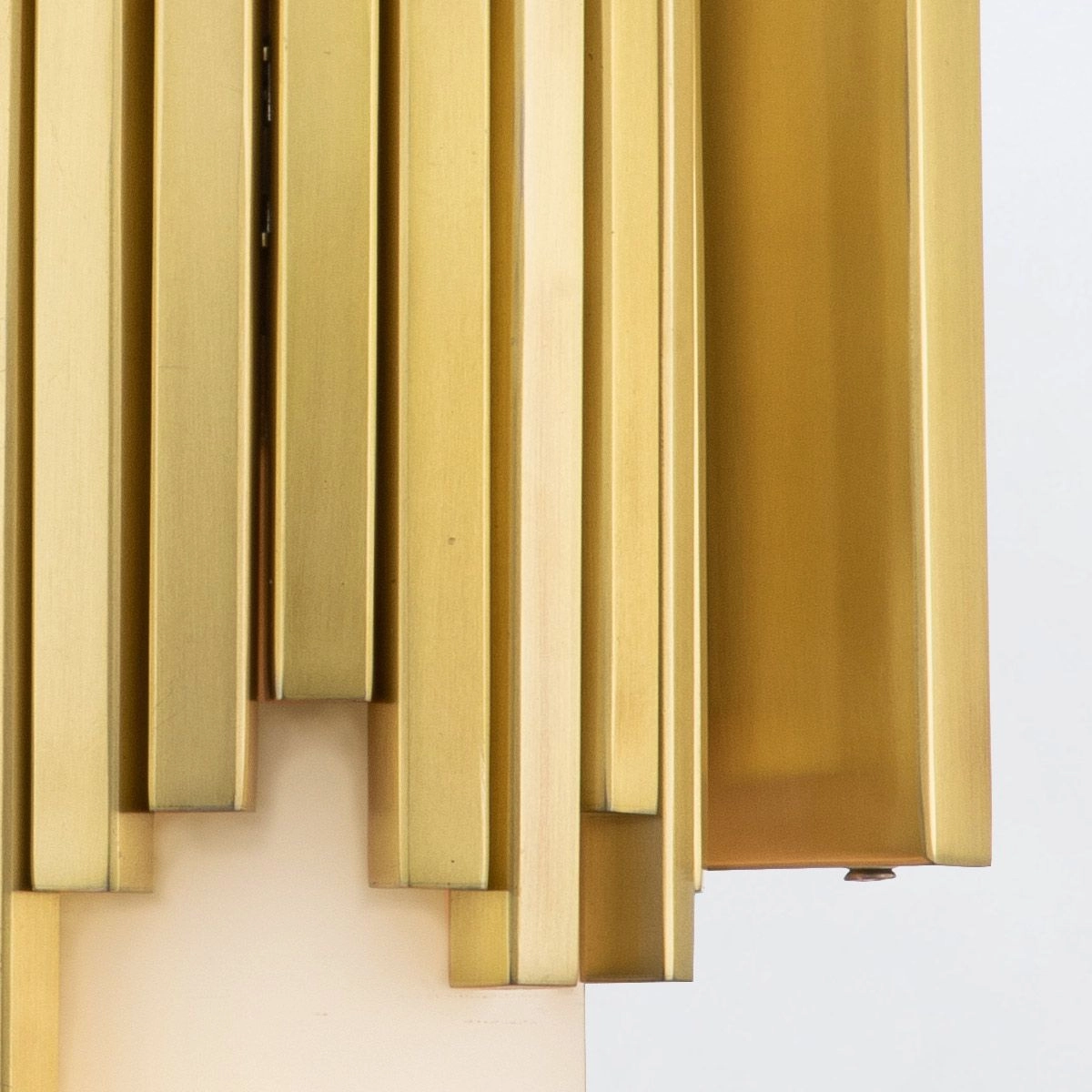 Elstead Marvele Double Brass Art Deco Wall Light