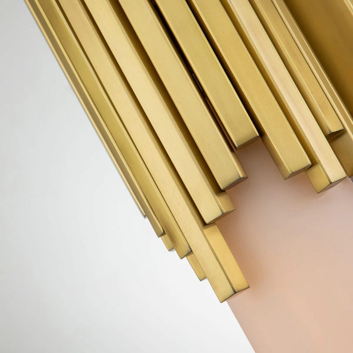 Elstead Marvele Double Brass Art Deco Wall Light