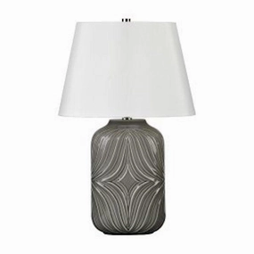 Elstead Muse Ceramic Table Lamp energy-saving LED light