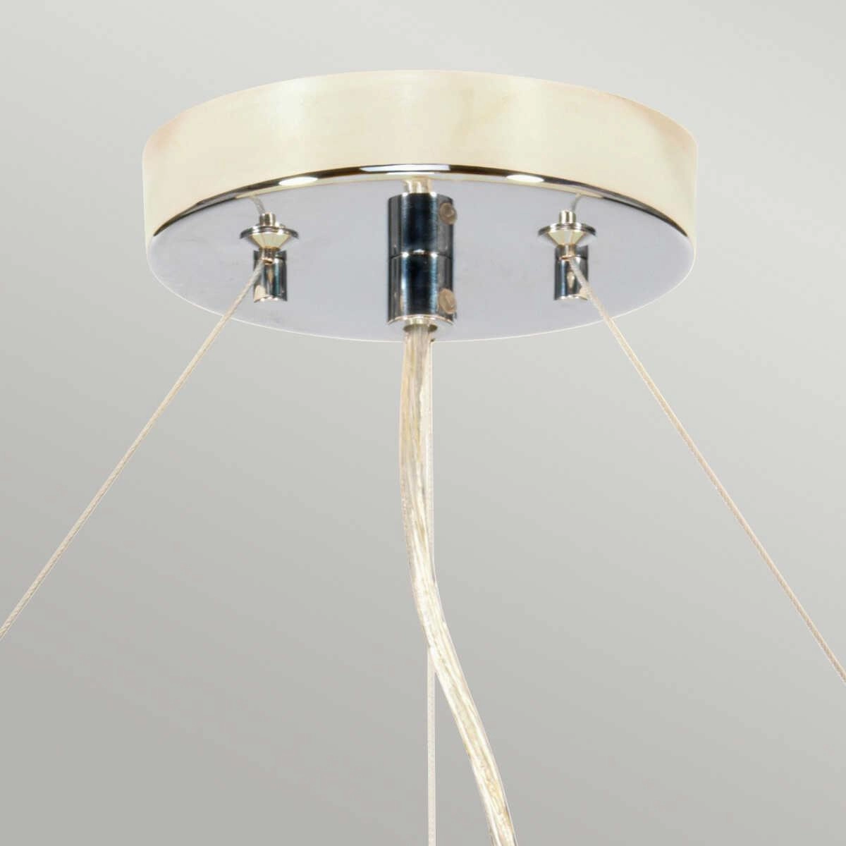 Elstead Pearce 26" Pendant with Chrome Ceiling Pan