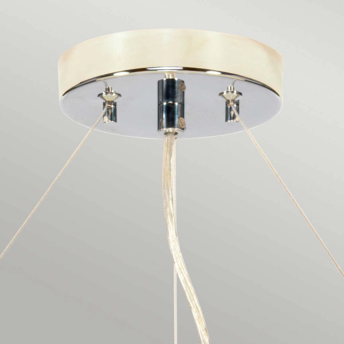 Elstead Pearce 30" Pendant with Chrome Ceiling Pan