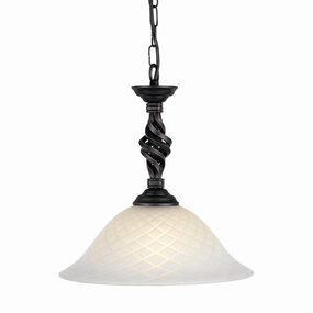Elstead Pembroke Black/Gold Ceiling Light ambient ceiling fixture