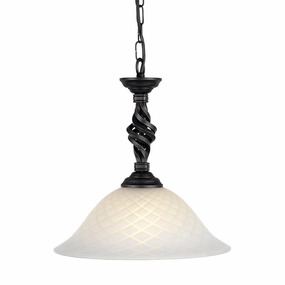 Elstead Pembroke Black/Gold Ceiling Light white ceiling lamp