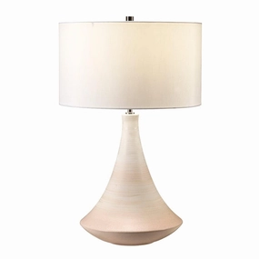 Elstead Pinner 1 Light Ceramic Table Lamp energy-saving LED light