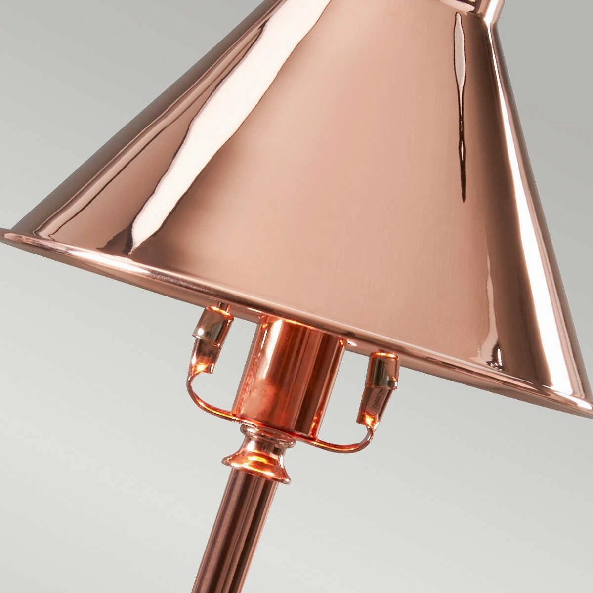 Elstead Provence 1 Light Polished Copper Stick Lamp