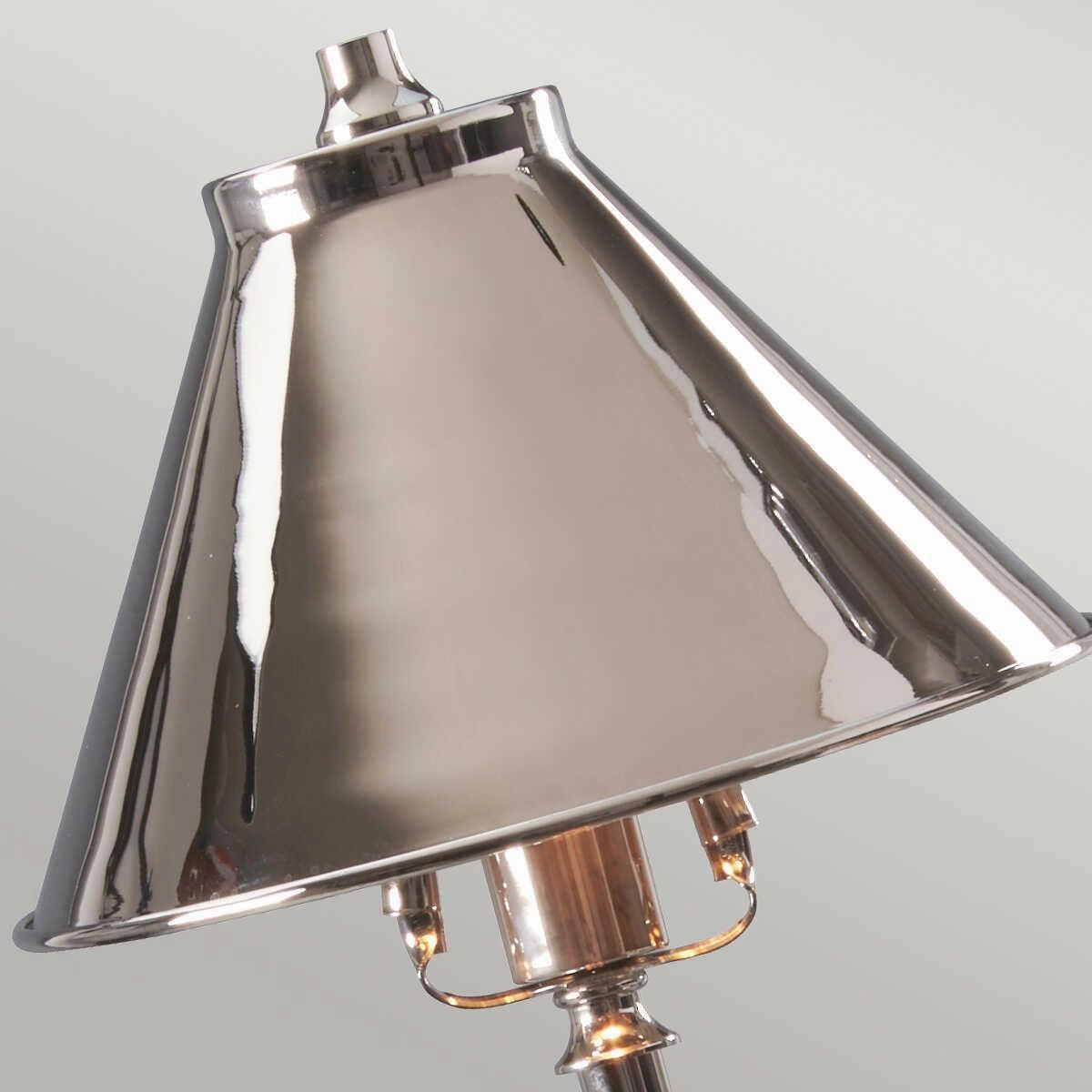 Elstead Provence 1 Light Polished Nickel Stick Lamp