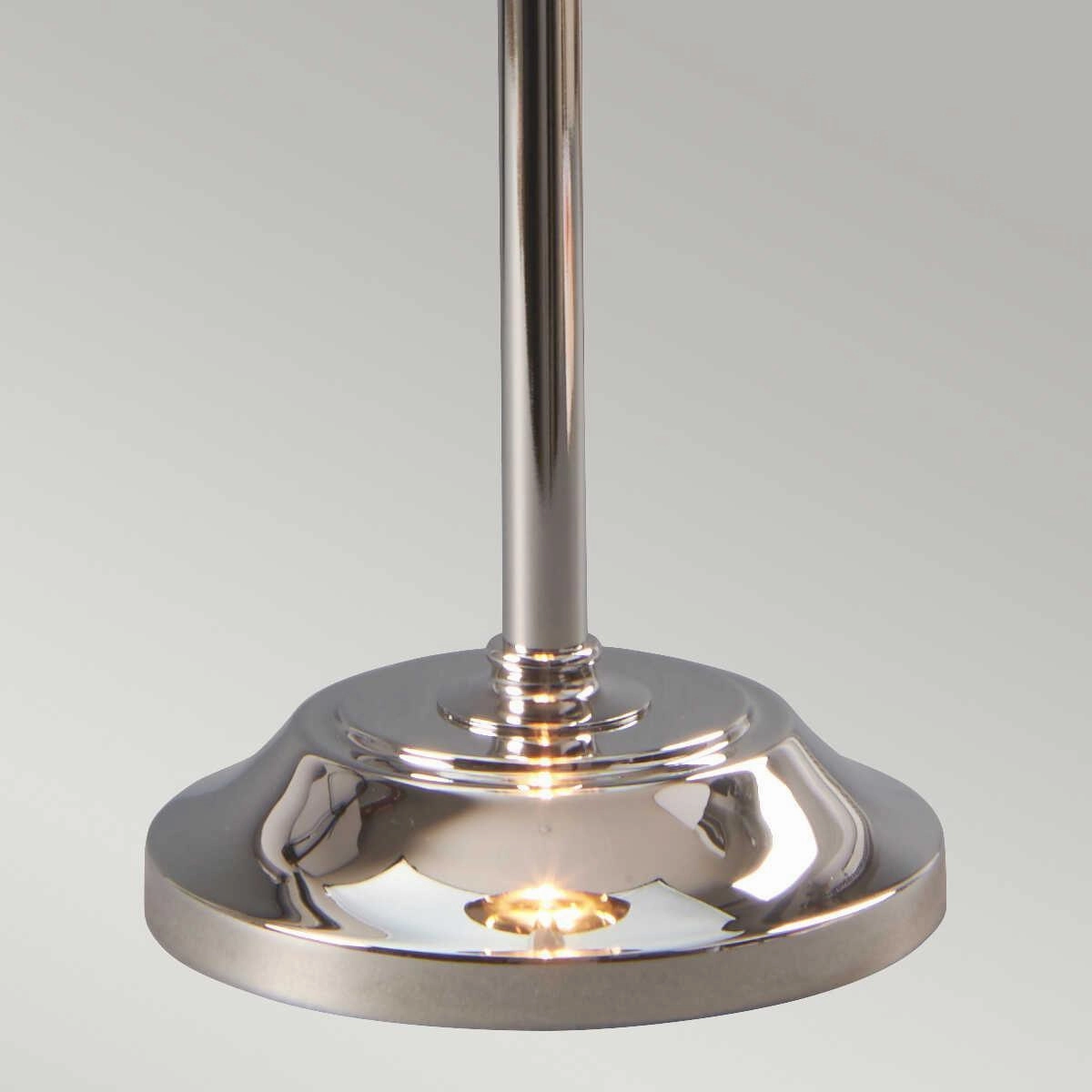 Elstead Provence 1 Light Polished Nickel Stick Lamp