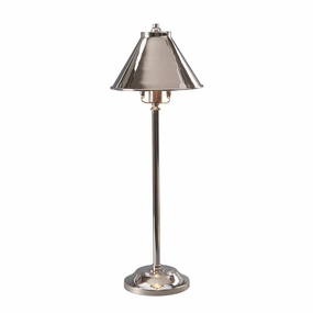 Elstead Provence 1 Light Polished Nickel Stick Lamp energy-saving LED light
