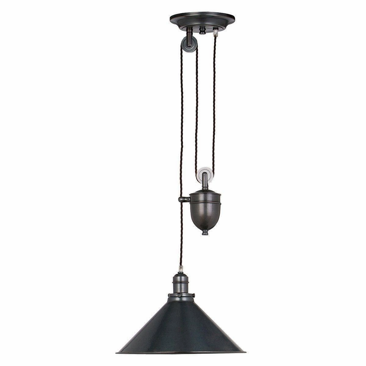 Elstead Provence Old Bronze 1 Light Rise & Fall Pendant Damaged Box flush mount ceiling fixture