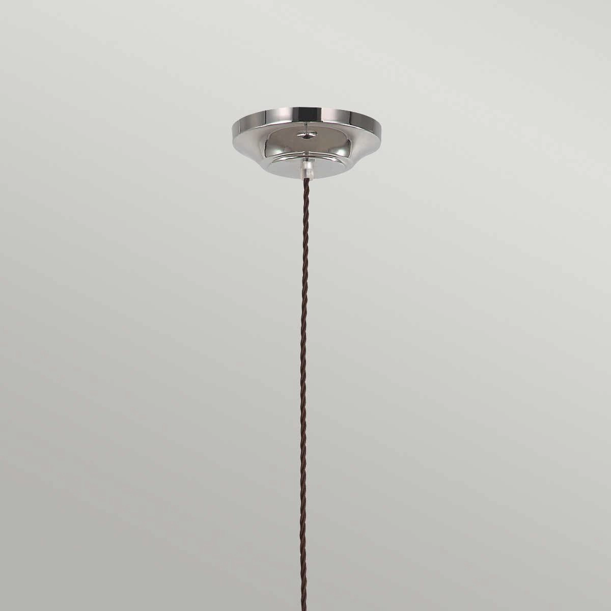 Elstead Provence Polished Nickel Pendant Ceiling Light