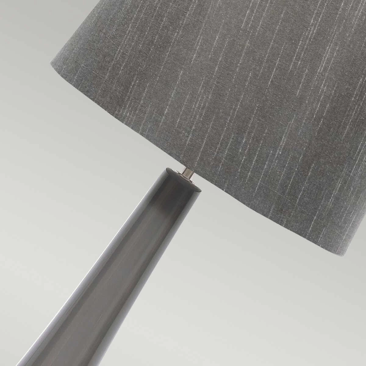 Elstead Spin Grey Ceramic Table Lamp