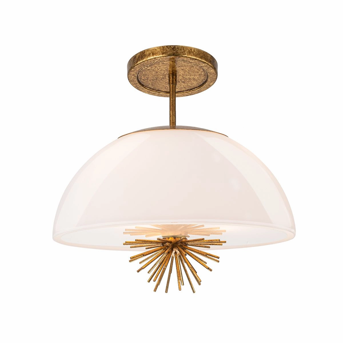 Elstead Staring 3 Light Gold Pendant Light