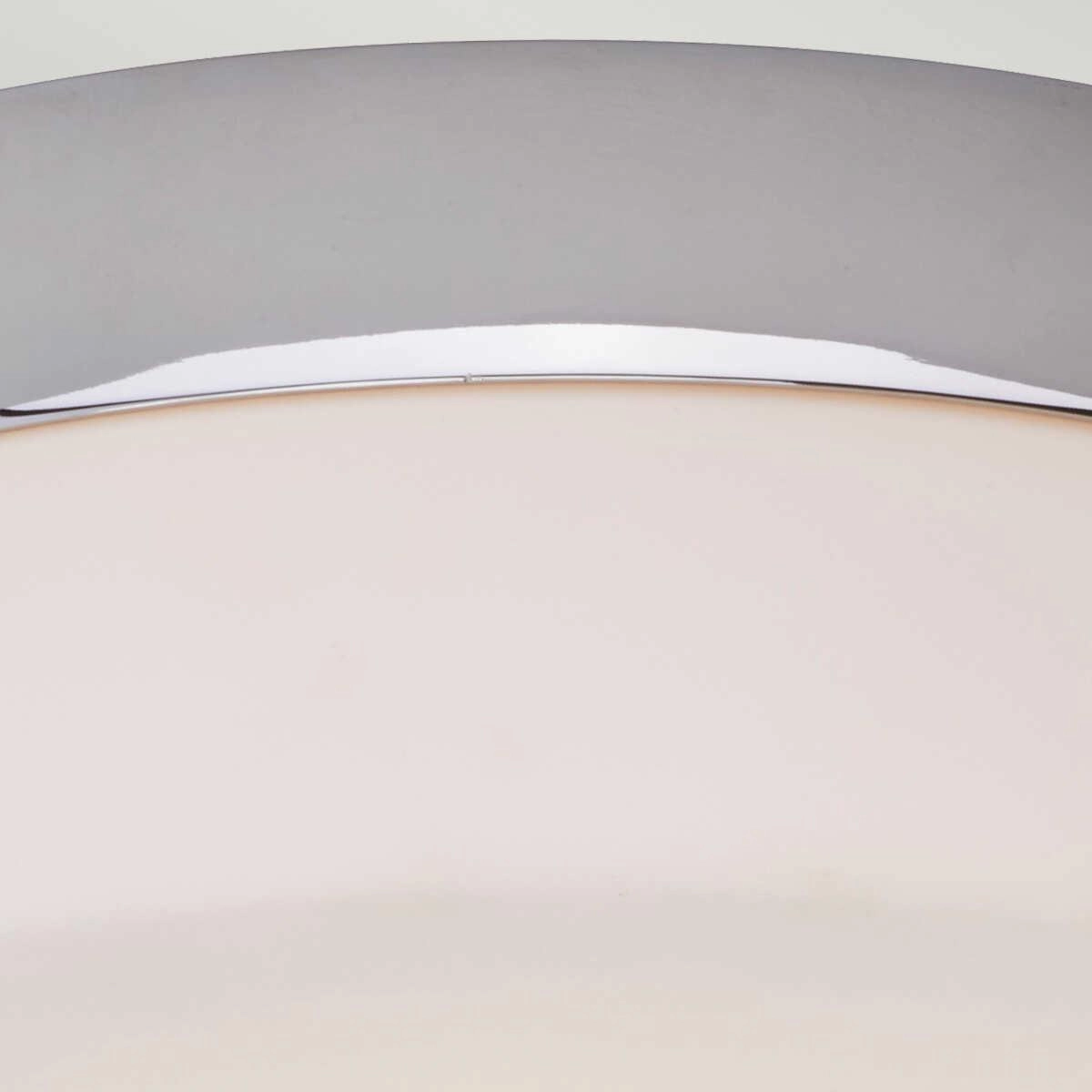 Elstead Tamar Large Flush Polished Chrome Bathroom Light