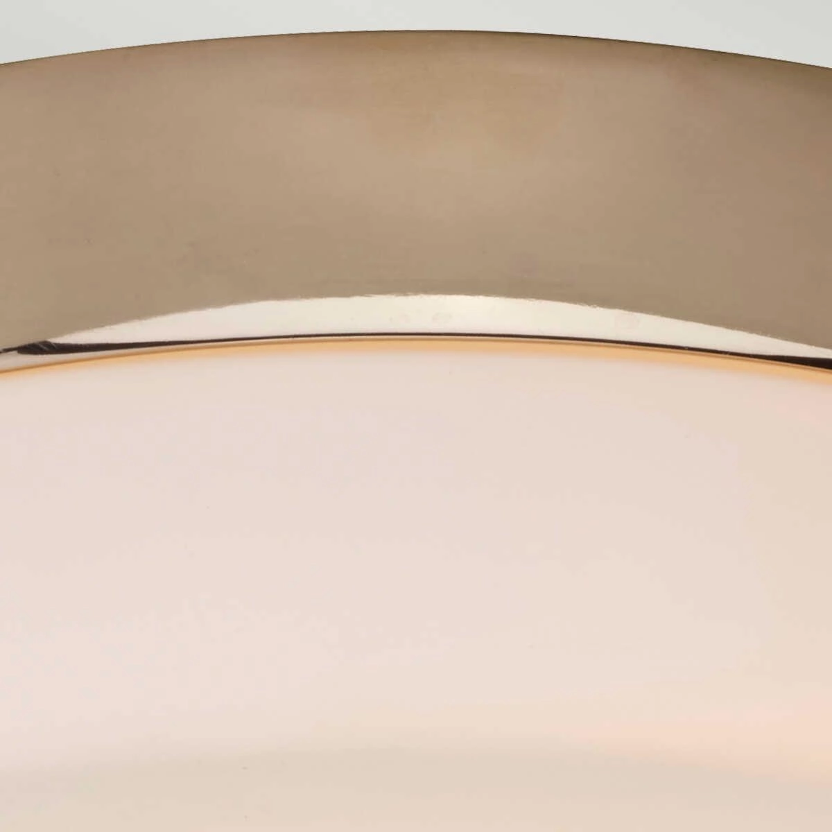Elstead Tamar Medium Flush Gold Bathroom Ceiling Light