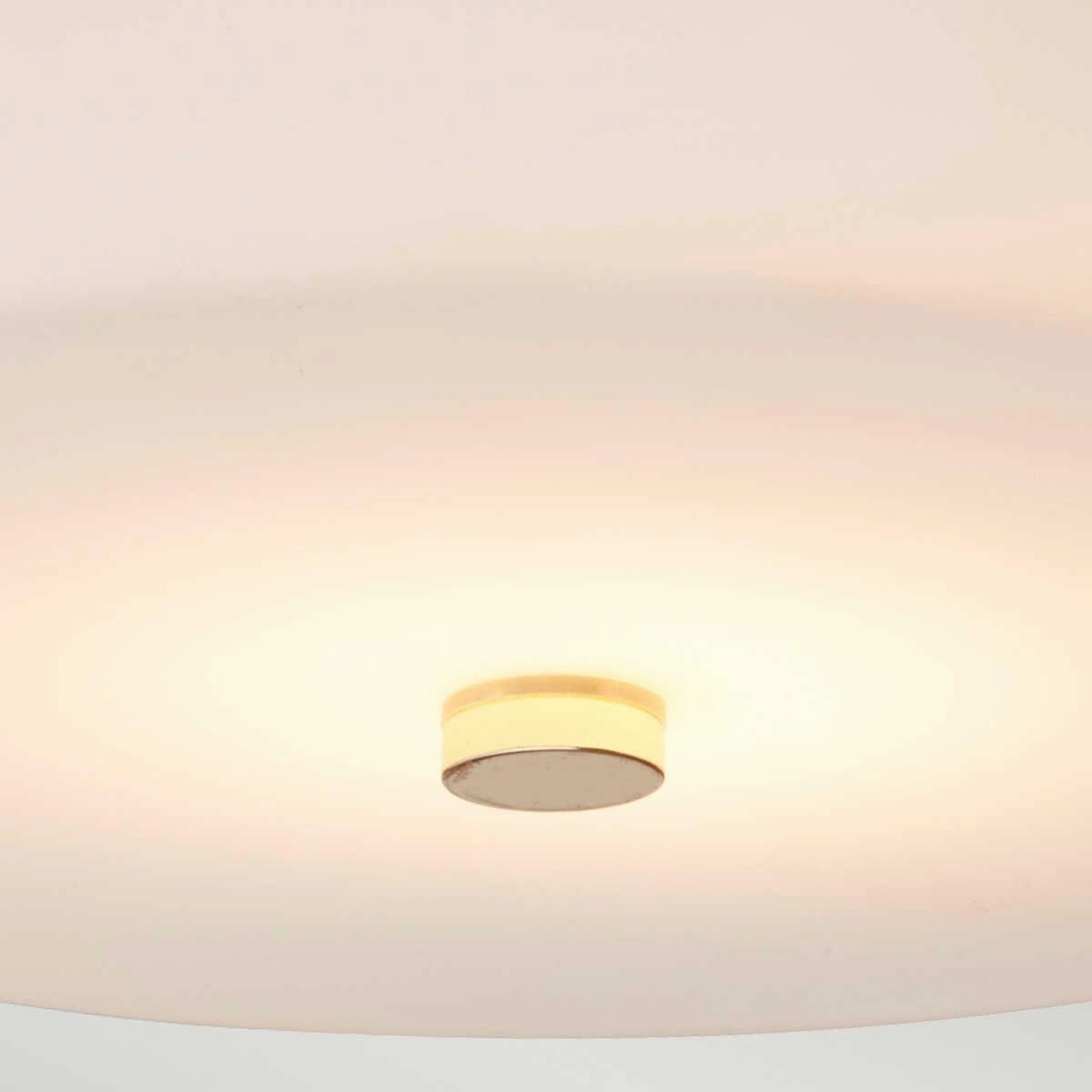 Elstead Tamar Medium Flush Gold Bathroom Ceiling Light