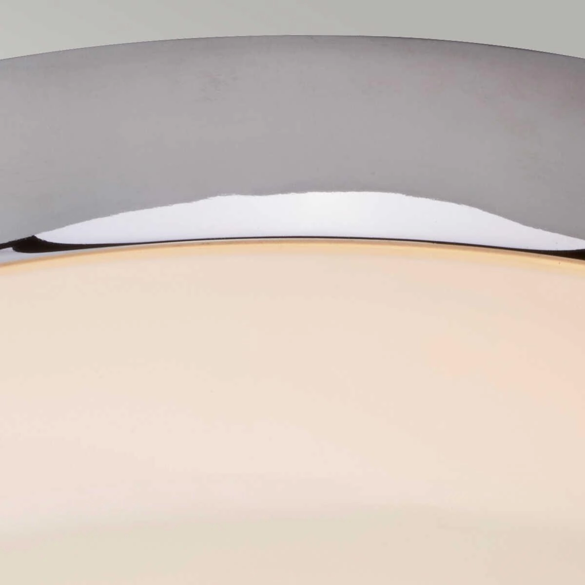 Elstead Tamar Medium Flush Polished Chrome Bathroom Light