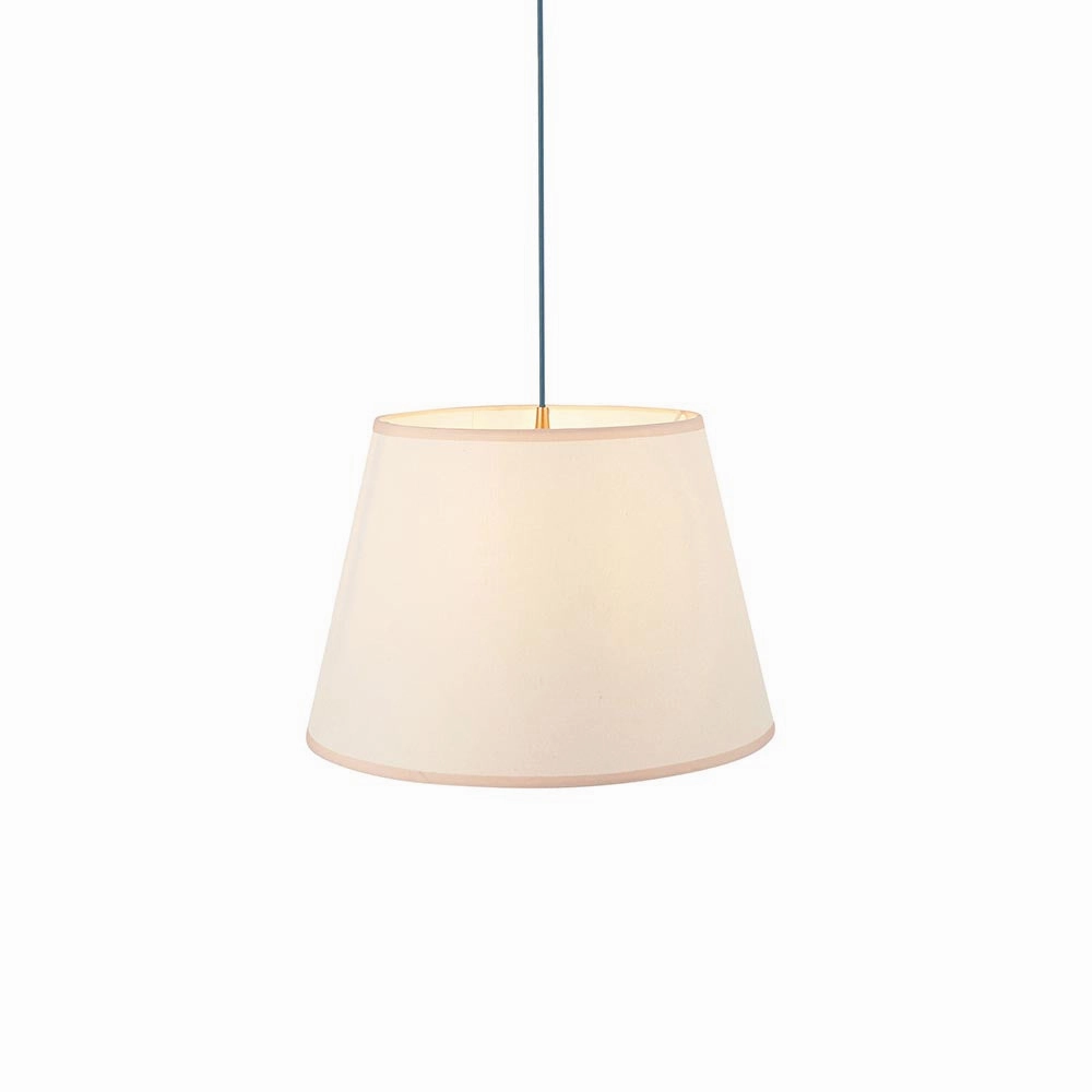 Eltham Ceiling Pendant Light With Green Flex and Large Ivy 40cm Shade