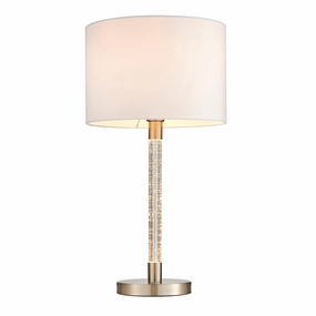 Endon Andromeda 1 Light Chrome Table Lamp energy-saving LED light