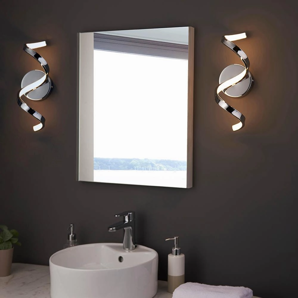 Endon Astral Chrome Finish Bathroom Wall Light
