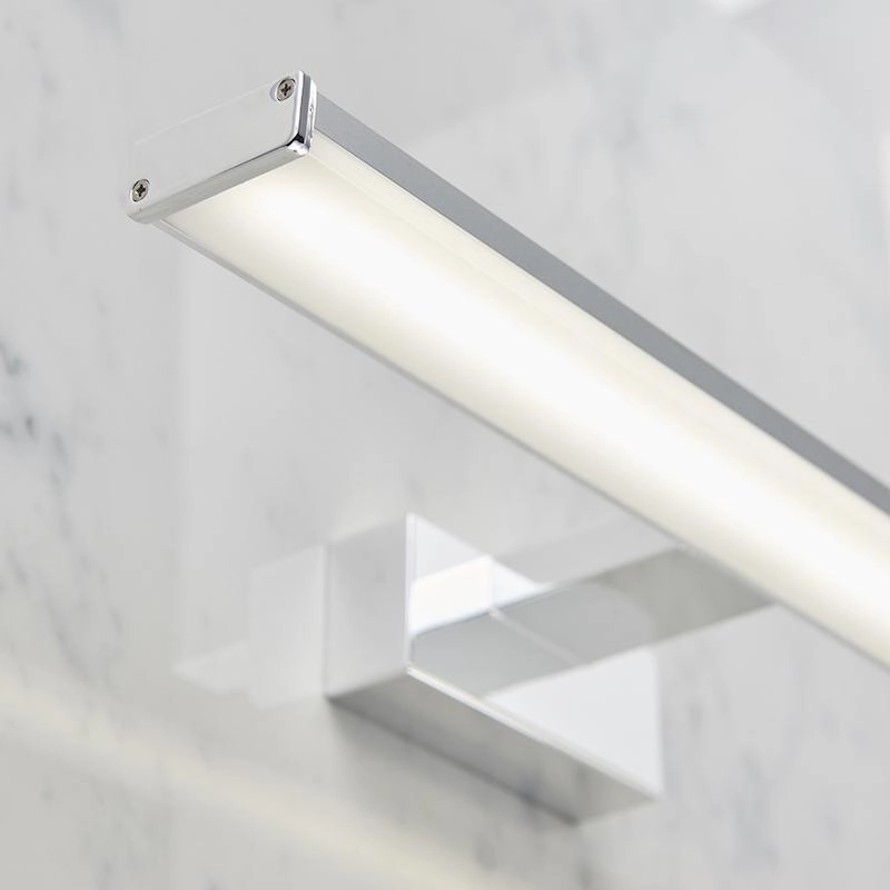 Endon Axis 1 Light Chrome Bathroom Wall Light