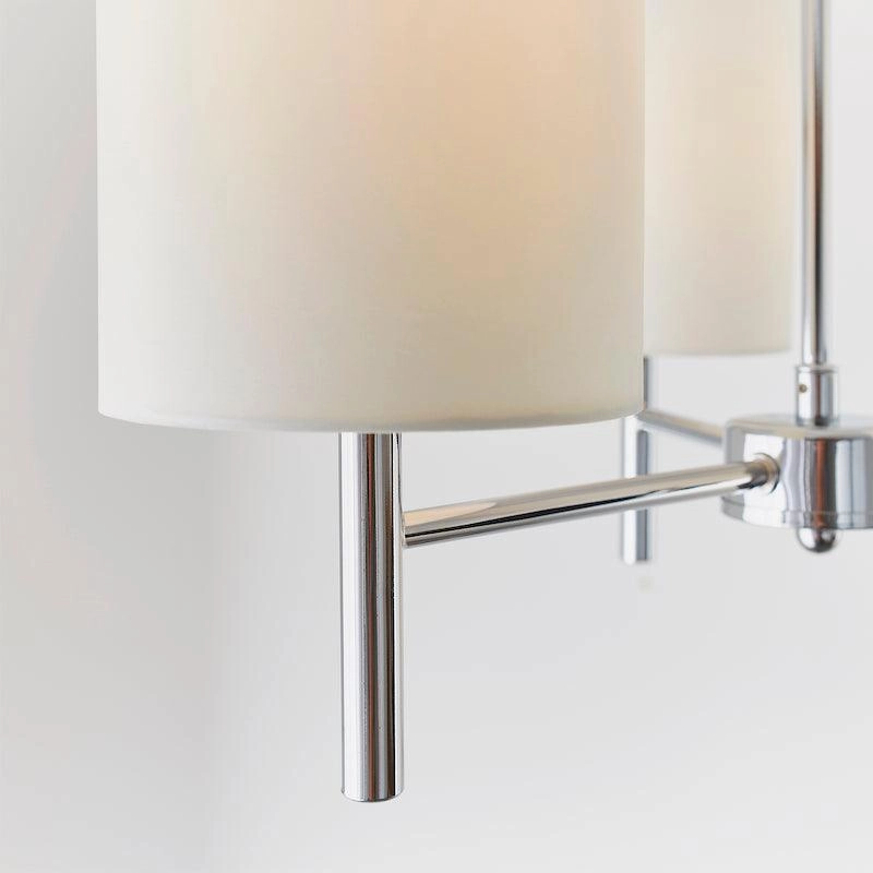 Endon Brio 3 Arm Chrome Finish Semi Flush Ceiling Light - Open Box