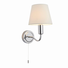 Endon Conway Chrome Finish Bathroom Wall Light vintage desk lamp