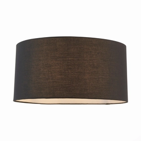 Endon Cylinder Black Cotton Lamp Shade decorative indoor light