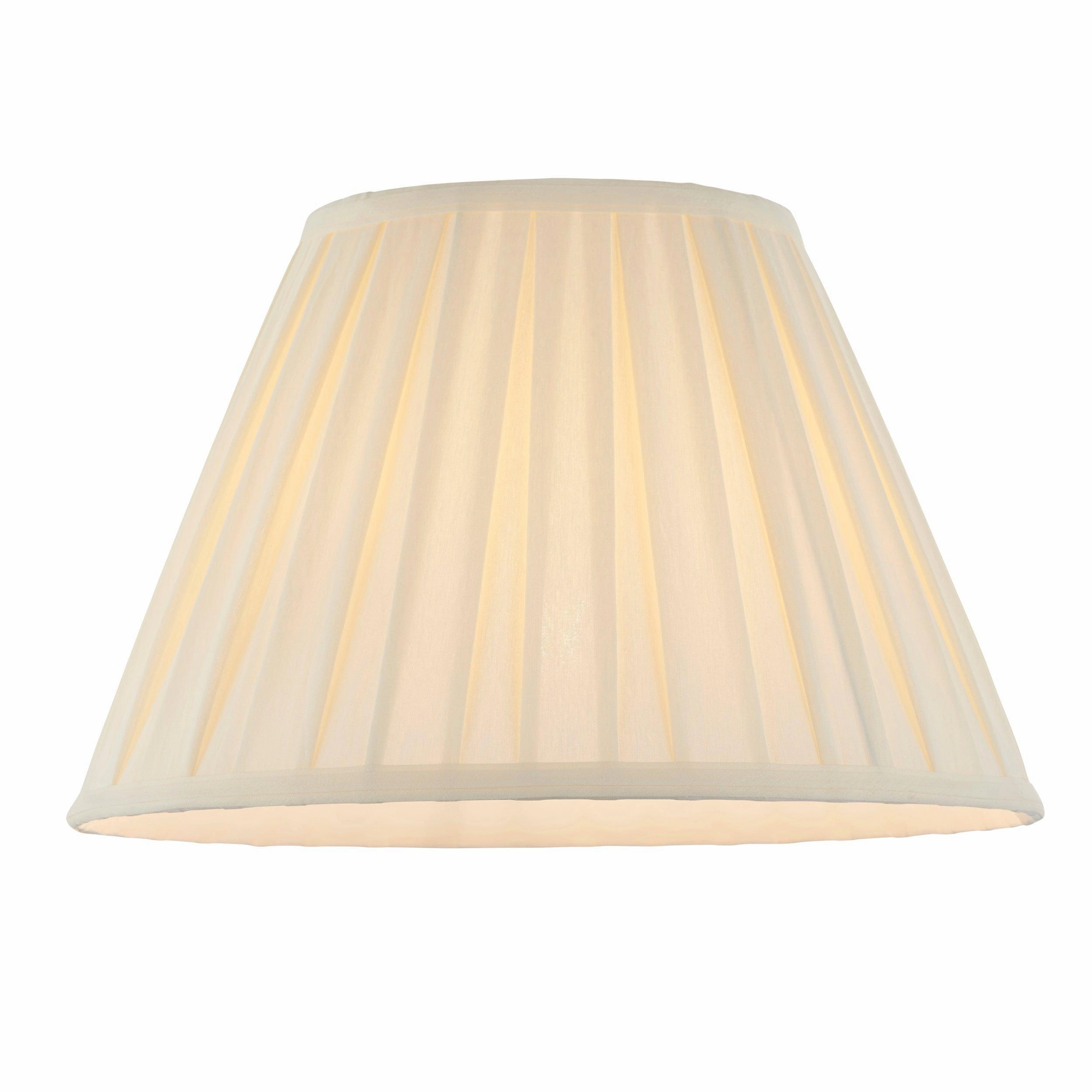 Endon Lighting Carla Cream 14" Lamp Shade