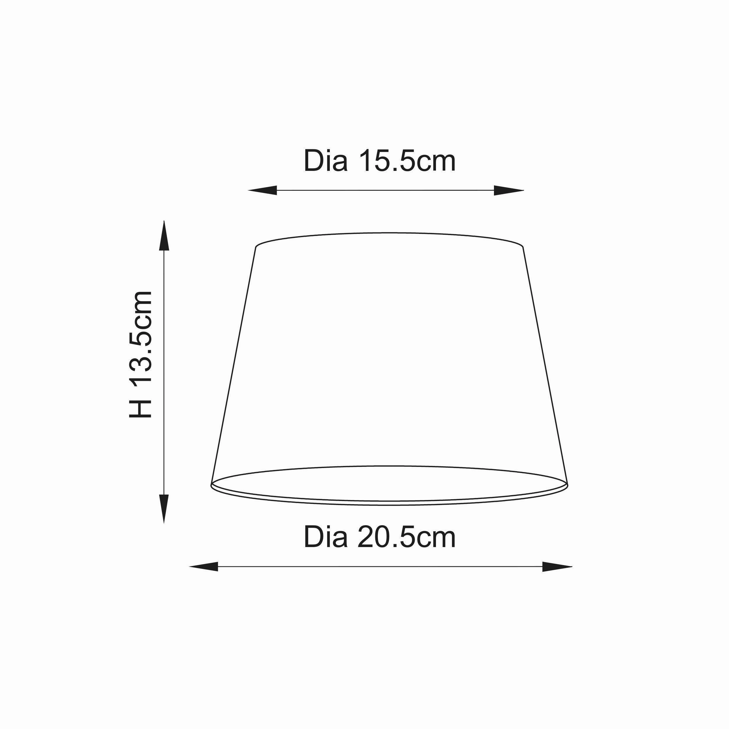 Endon Lighting Cici Ivory Lamp Shade 8 inch