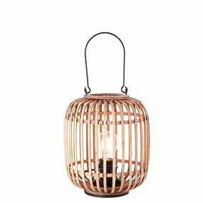 Endon Mathias 1 Light Table Lamp With Light Bamboo Cage energy-saving LED light