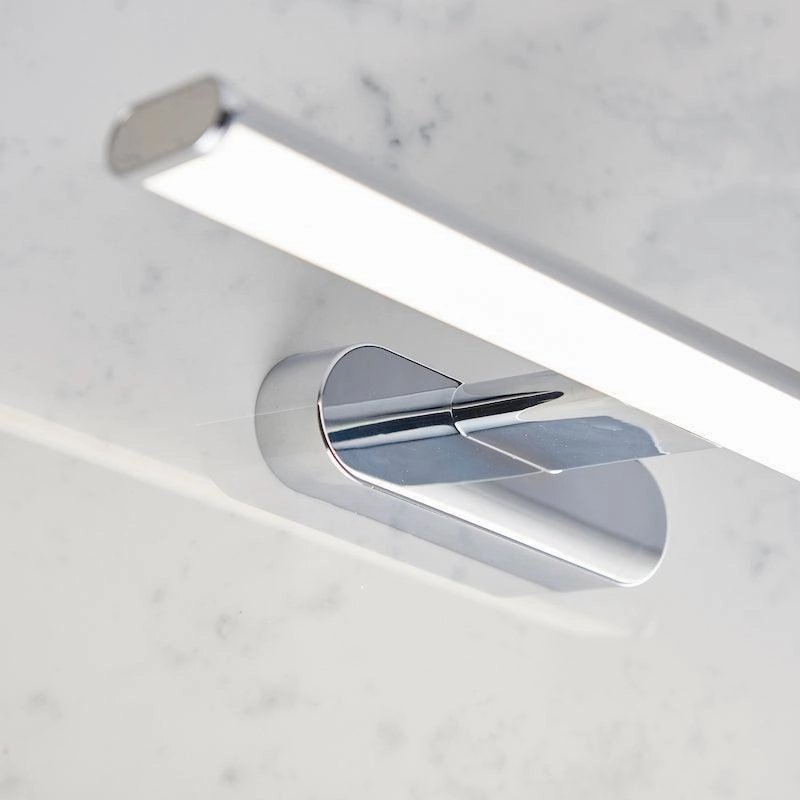 Endon Moda 1 Light Chrome Wall Light