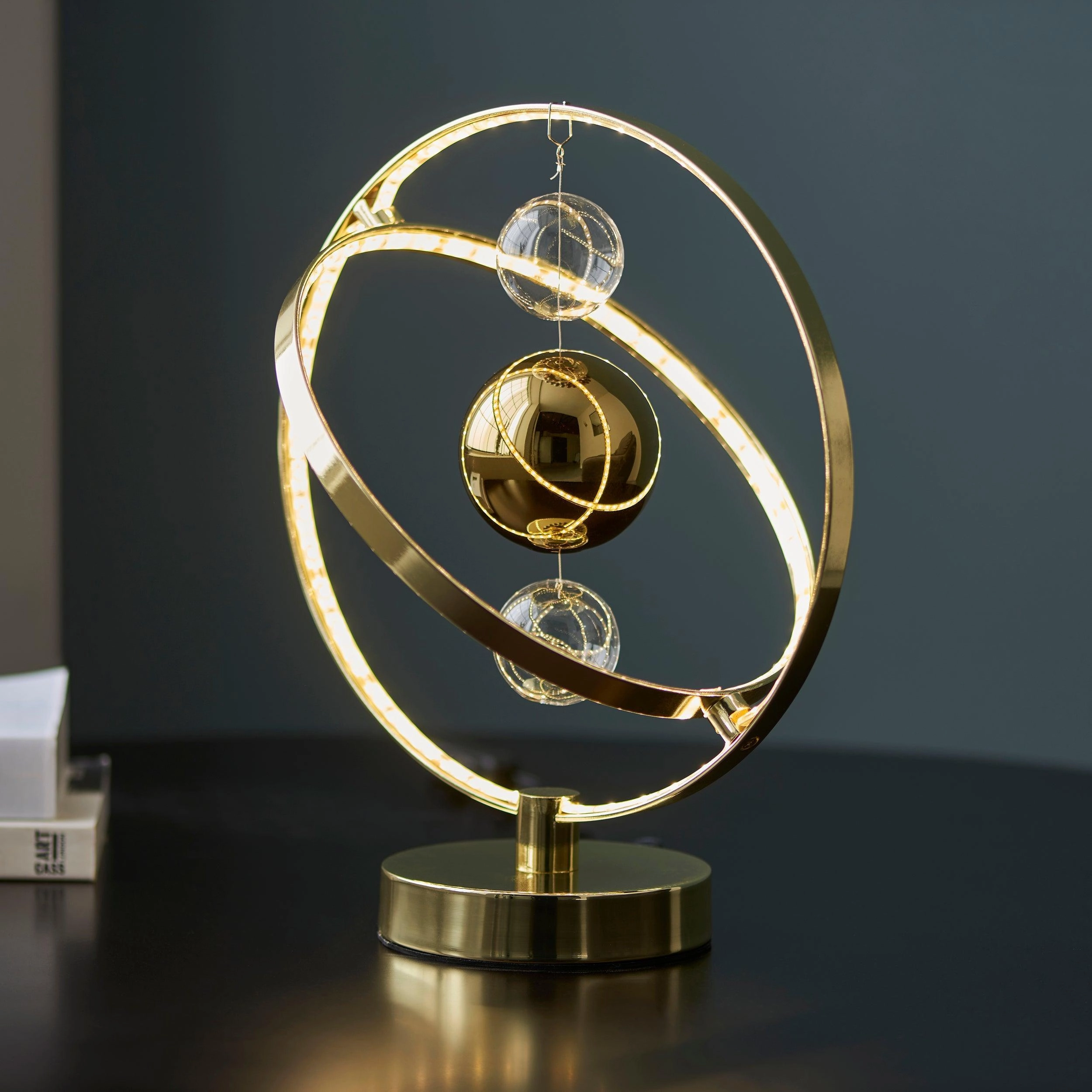 Endon Muni Contemporary Gold LED Table Lamp