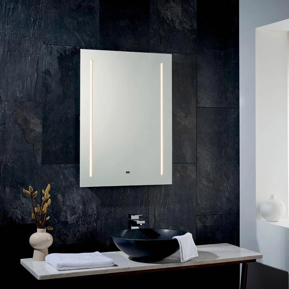 Endon Nero Mirror Bathroom Wall Light - IP44