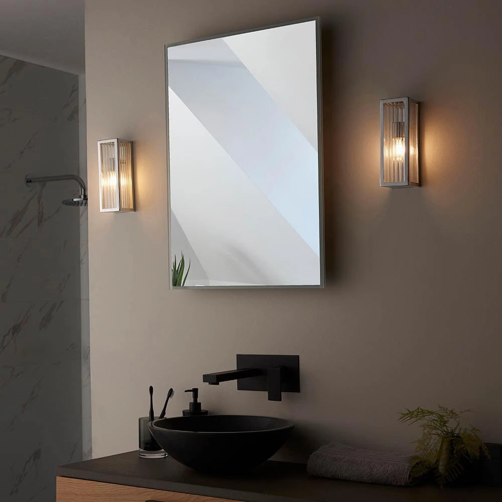 Endon Newham Chrome Finish Bathroom Wall Light 2