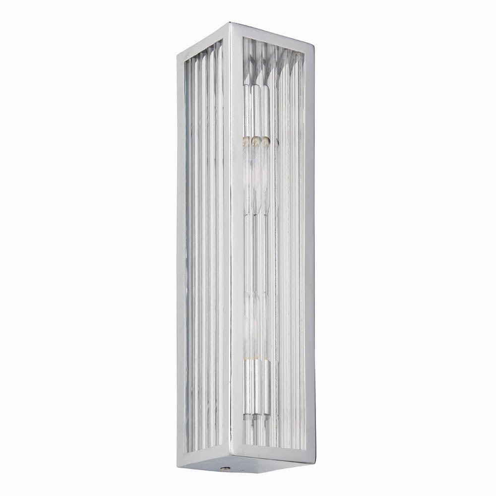 Endon Newham Chrome Finish Bathroom Wall Light