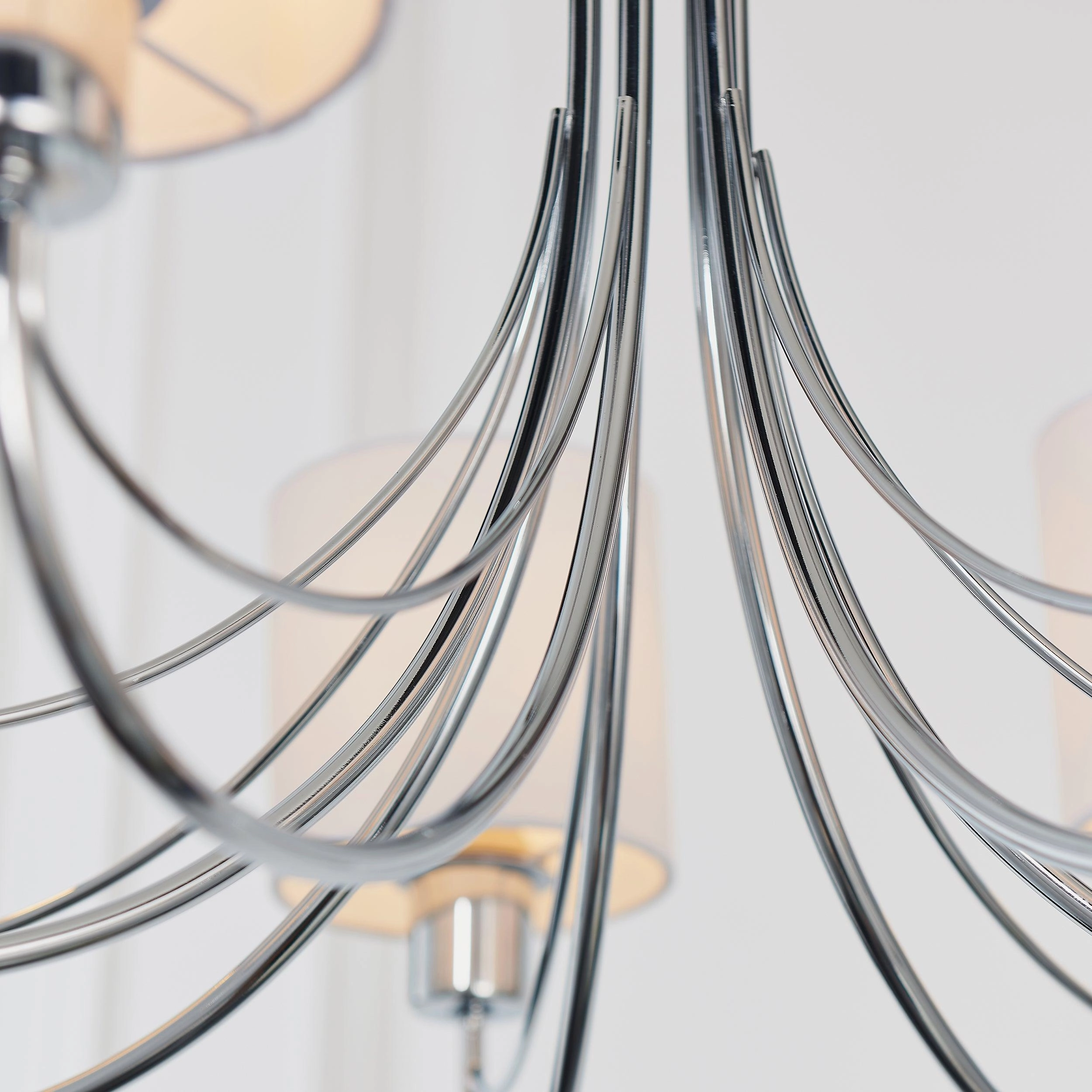 Endon Phantom 7 Arm Chrome Ceiling Pendant Endon Lighting