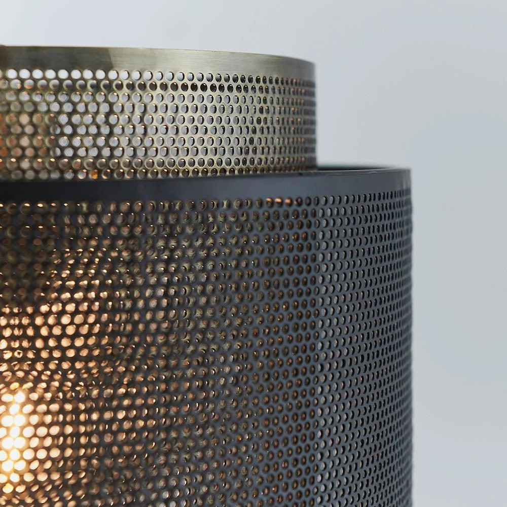 Endon Plexus 1 Brass Finish Lamp Shade