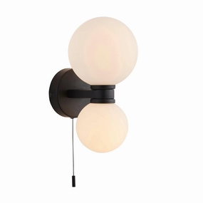 Endon Pulsa Matt Black Wall Light vintage desk lamp